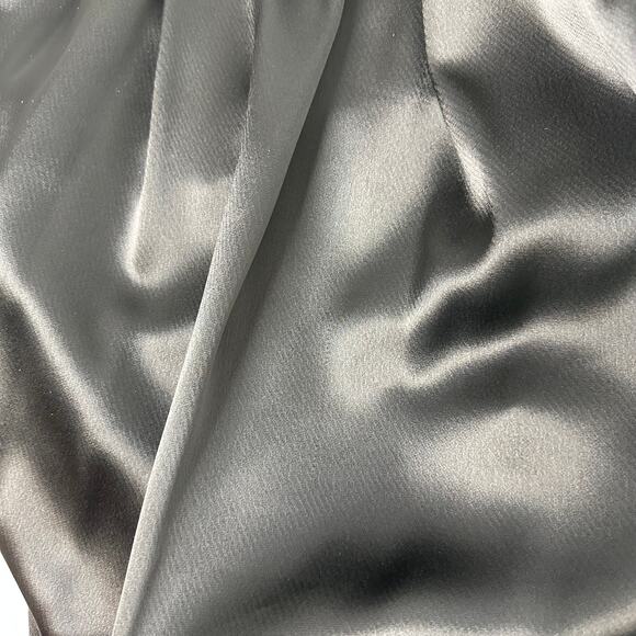 ABS by Allen Schwartz Black & White Lace Top Halter Formal Gown Womens Size 4 - Picture 16 of 16